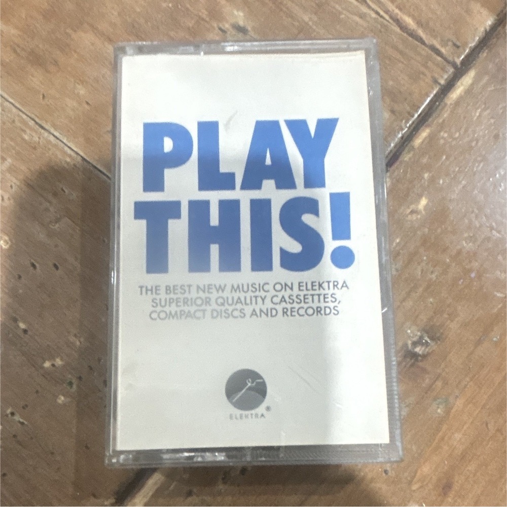 Elektra - Play This! Best New Music on Elektra Promo Compilation Cassette 1988